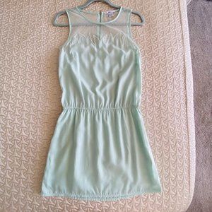BAR III Mint Mini Dress Size XS